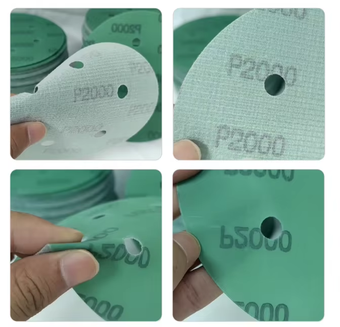 5 Inch 120 Grit Concrete Diamond Sanding Pads Abrasive Disc For Wet Dry Floor