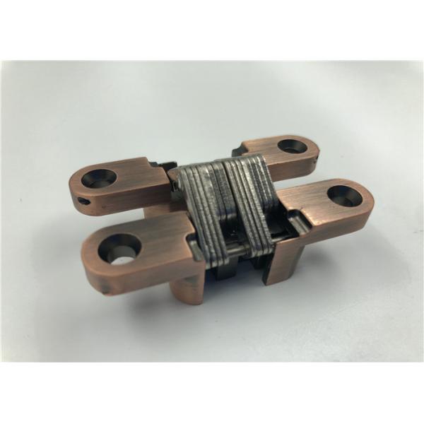 Bisagras de puerta ocultadas resistentes de cobre antiguas de 180 grados para la puerta del guardarropa