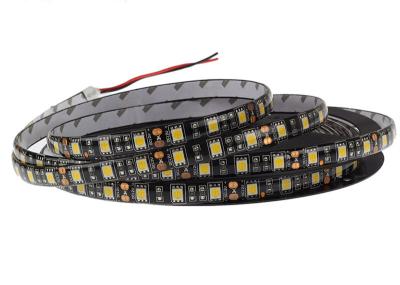 FPCB Black 12V DC SMD 5050 LED Strip 5m Flexible Hotel Lighting Long Life Span