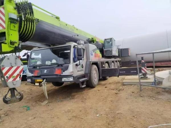 2021 Zoomlion ZAT2000V753 Used All Terrain Mobile Crane 200 Ton Safe Operation