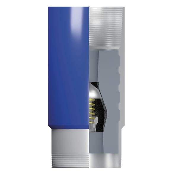 API 5CT Double Valve Casing Float Shoe 2KG for Well Drilling