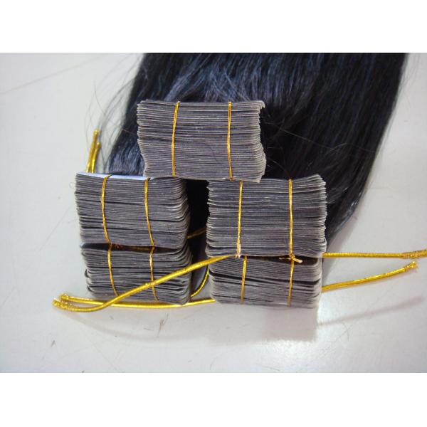 12 Pieces Black Hair Extensions 100G 14 Inch Tape In Hair Extensions