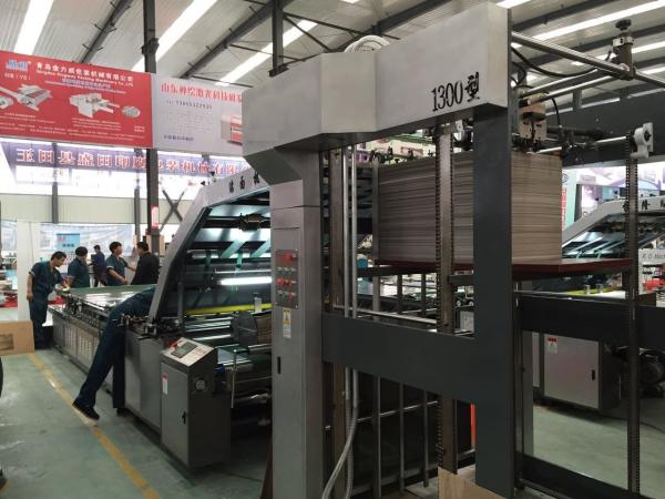 High Precision Automatic Lamination Machine 12kw For Paperboard , CE ISO Standard
