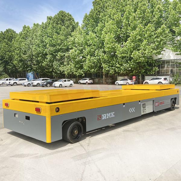 30Tons Industrial Steerable Battery Transfer Cart For Plant
