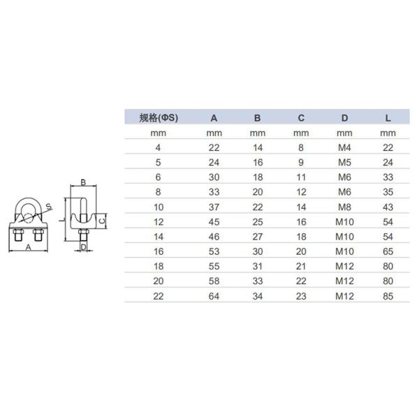 Регулируемая застежка из проволоки из нержавеющей стали, электрически оцинкованная для металлических реггингов