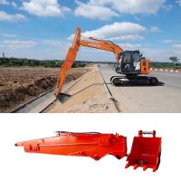 OEM Excavator Sliding Boom Q355B Telescopic Dipper Arm for Sany 215
