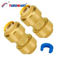 Certificado ISO PEX AL PEX Push In Fittings Brass cobre 1/2