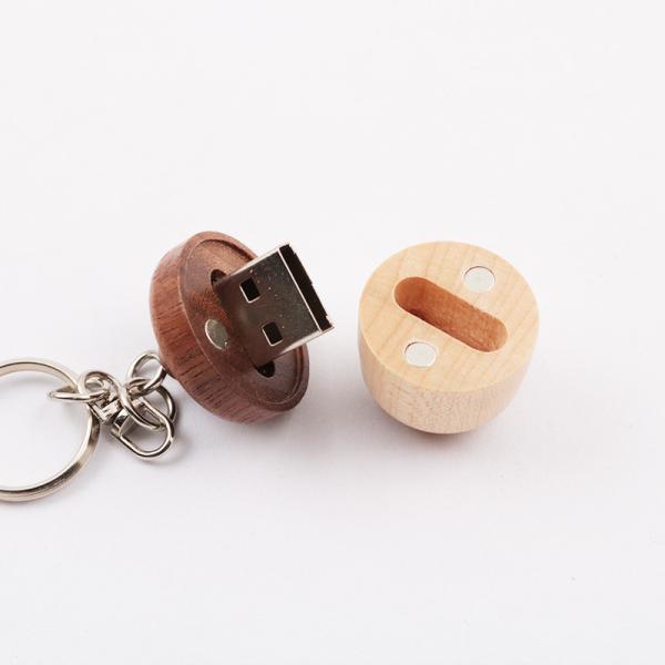 Гайки сосны привода Usb деревянного большого пальца руки 256GB внезапные формируют 2,0 высокоскоростное
