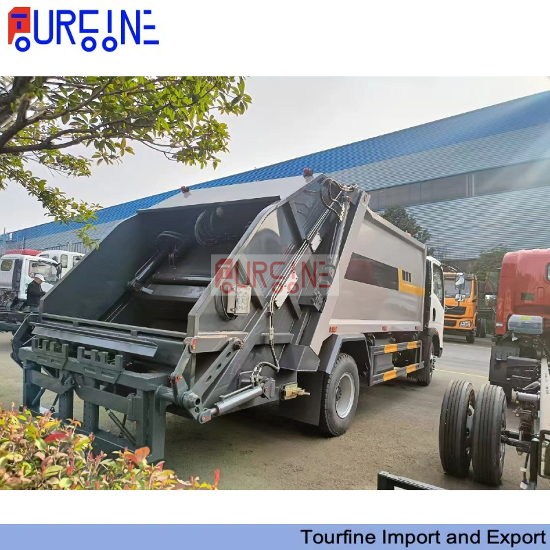10CBM Hydraulic Garbage Truck HOWO 6 Wheel Chassis for Municipal Waste Collection