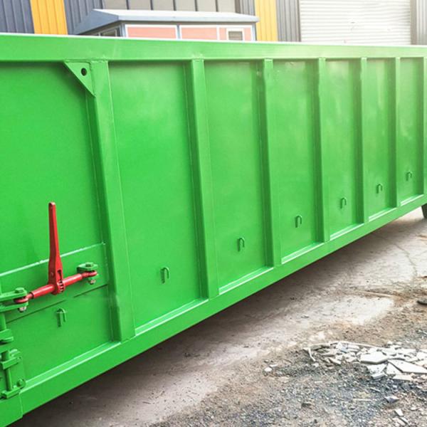 Heavy Duty Hook Lift Bin 10CBM 15CBM 20CBM For Scrap Metal / Demolition