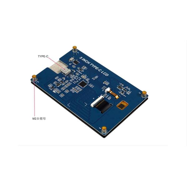 5-дюймовый TFT LCD дисплейный модуль с PCBA, интерфейс типа C, разрешение 720X1280