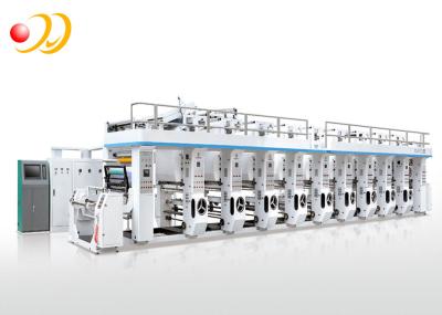 Linha eletrônica rotogravura do eixo que imprime o registro de Machinecomputerized