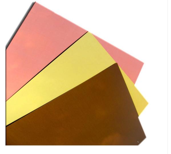 RoHS Outdoor PVDF Coating Brushed Aluminum Composite Panel