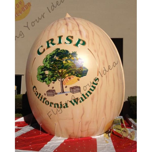 Воздушные шары гайки стены щетки воздуха УЛЬТРАФИОЛЕТОВЫЕ напечатанные сформированные плодом для гелия/события показывают 5м высокое