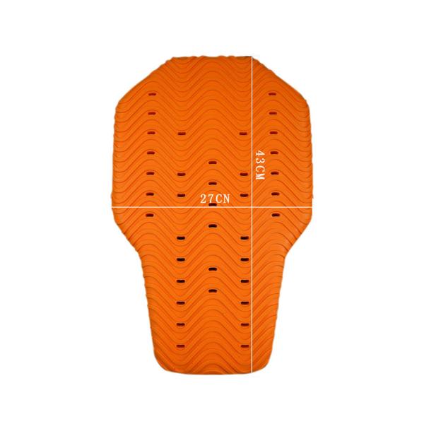Soft and Breathable Yellow Memory PU Motorcycle Jacket Inserts with Non-Slip Function