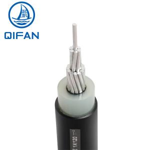 15 кВ покрытый воздушный 3-слойный кабель распределитель кабель деревянный провод