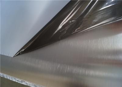painéis de parede 4x8 de aço inoxidável, PVC de aço inoxidável da linha fina da placa lisa de superfície