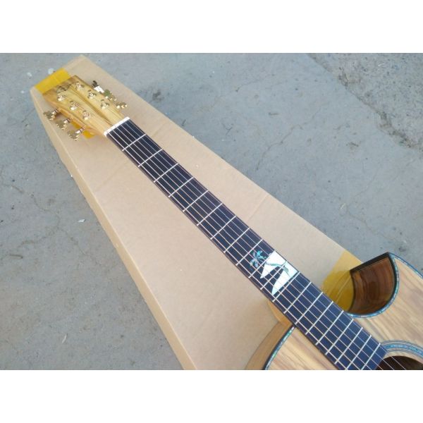 AAAA custom guitar all solid imported Olive wood Ryans style guitar customize handmade acoustic guitar
