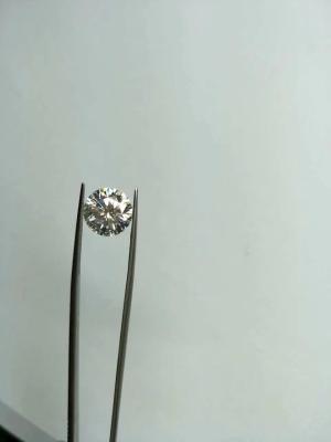 Fiery Real 2Ct Full White Round Moissanite Brilliant Moissanite VVS 8 mm