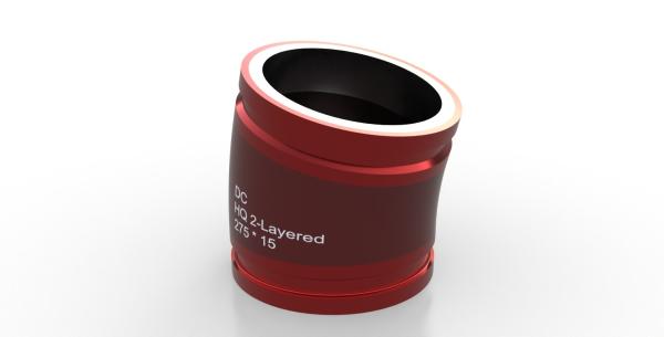 Double Layered Elbow Pipes 275 X 15 For High Pressure Hydraulic Wear
