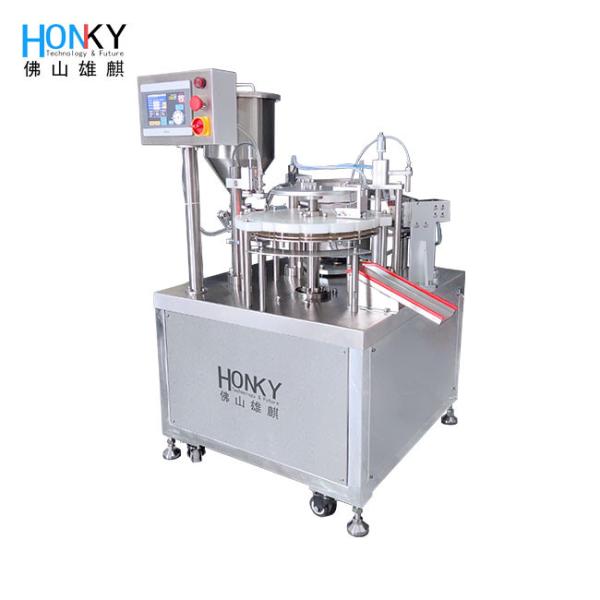 Multi-Functional Automatic Paste Filling Machine with 10-100g Filling Range 0.41-0.6 MPA Air Pressure and 36-40 Bpm Speed