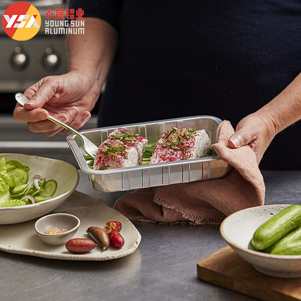 D272-44 Contenedor de papel de pared liso Contenedor de alimentos seguro para horno