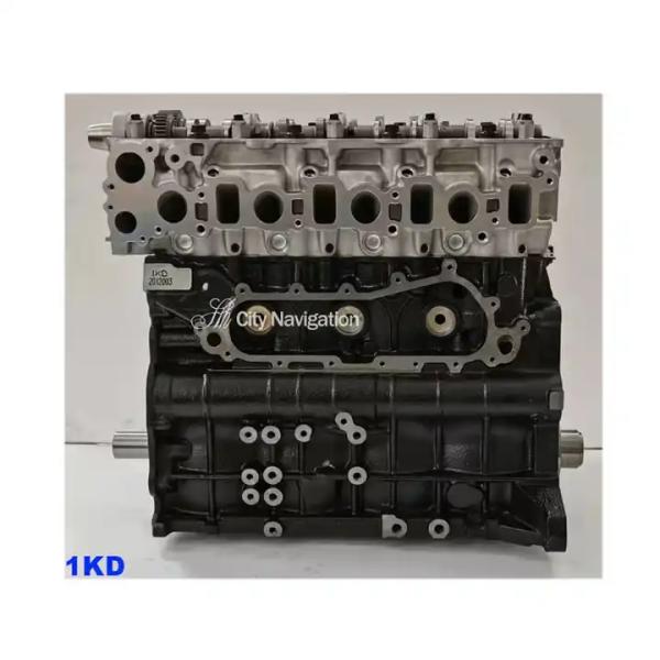 Motor diésel de bloque largo para Toyota Hiace Hilux Fortuner Condr Innova 2KD 1KD 3.0L