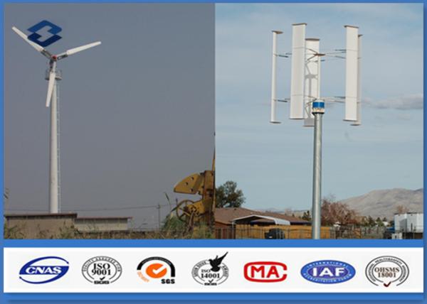 7.6M Conical Tapered Hot dip Galvanized Street Lamp Steel Pole