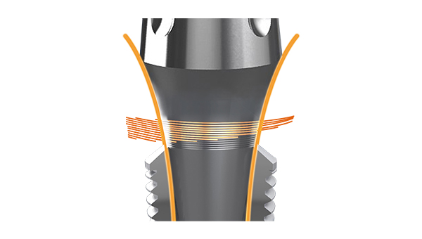 WARANTEC® ONEPLANT TAPERED Внутренний 3.6 / 5.3 Титановый Премиллионный Пустой 10 мм