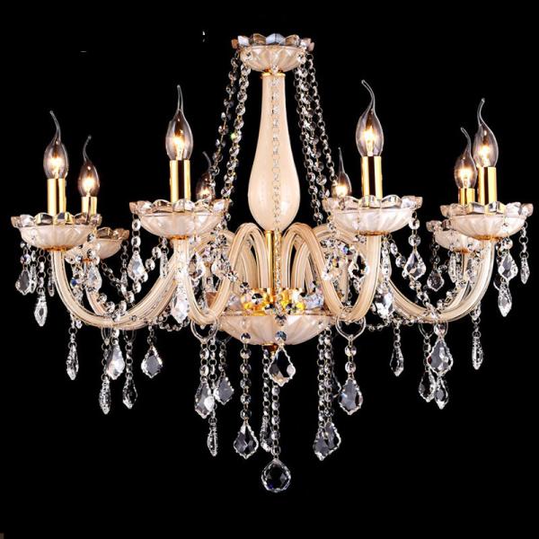 Champagne color crystal chandeliers for the home lighting (WH-CY-29)