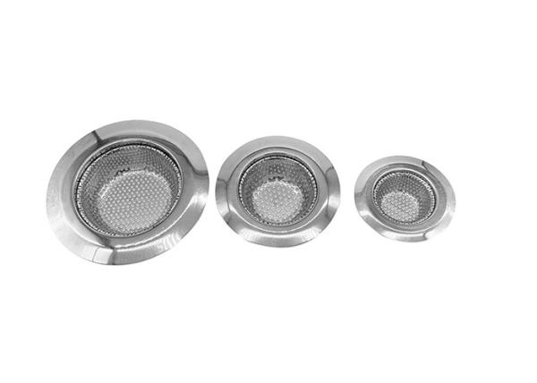 Perforated 9cm Sink Strainer Filter Kitchen Sink Drain Basket Cap Bowl