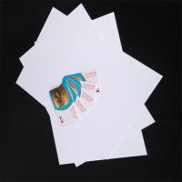 High Density 1.45g/Cm3 PVC Core Sheet White Color For Plastic Cards Layer