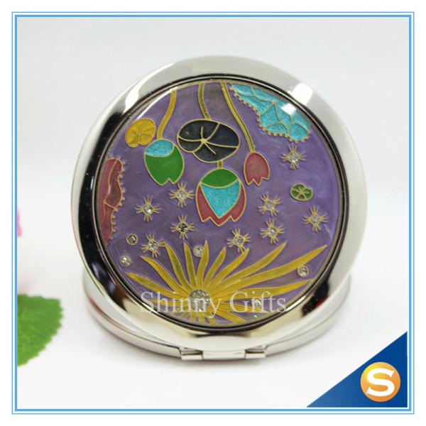 Shinny Gifts Hot Sale Factory Directly Makeup Mirror Small Metal Mirror
