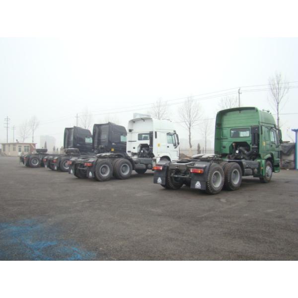 Comfortable Cabin Howo A7 Tractor Trailer Truck With WD615.47 Engine Euro 2