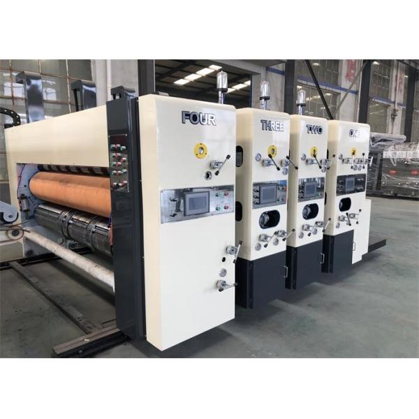 Corrugated Board Flexo Water Ink Printer Slotter Die-Cutter stacker Machine