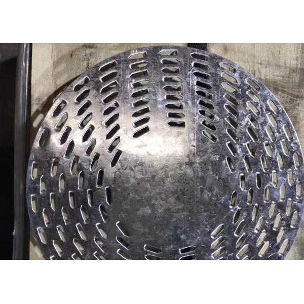 7 дюймов диаметром антирасщепительная пластина круглый оцинкованный