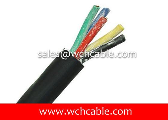 UL PVC Cable, AWM Style UL2655 14AWG 5C VW-1 80°C 300V, PP / PVC