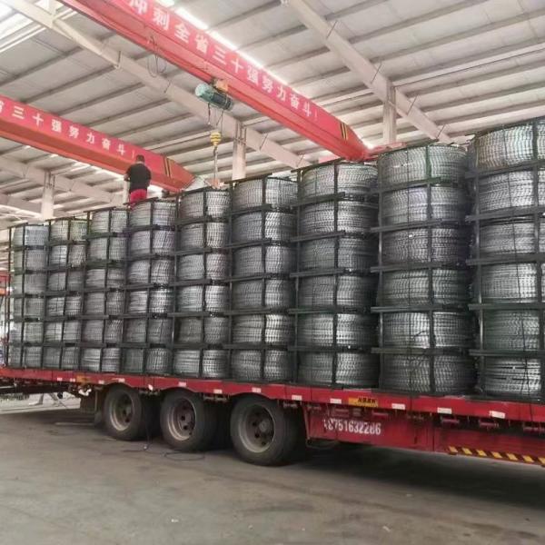 Высокопрочная оцинкованная стальная ограждение колючая колючая проволока