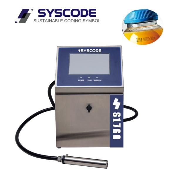 Touch Screen Continuous Inkjet Printer For Food And Beverage Industry Electronics Inkjet Printer