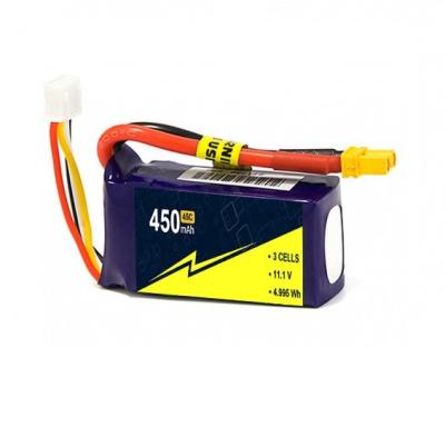 11.1 Volt 45C-90c RC Bateria de barco 3s 450mah Lipo Xt30 47x26x21mm