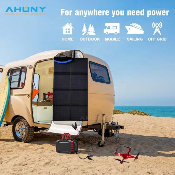 160w Foldable Solar Folding Bag A Grade Mono Cell For Charging Solar Generator