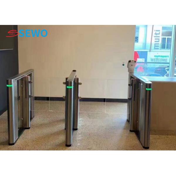 Customized Security Barrier Gate System 45people/min For Office Building