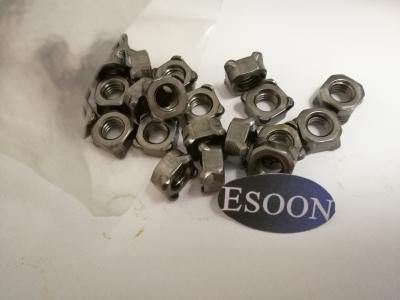 M4*0.7 DIN928 Square weld nuts GB/T13680-92,Black surface,Grade 4.8