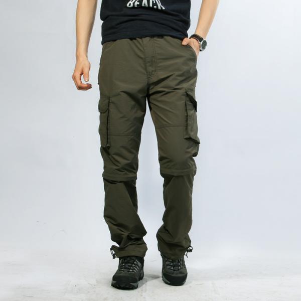 Mid waist XMAMLON RTS Detachable Casual Pants Men's Outdoor Quick-drying Sweatpants