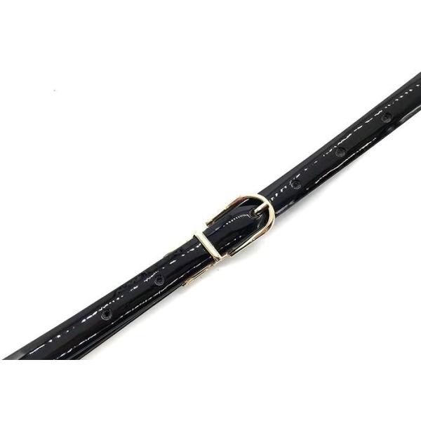 1.5cm Female Fashion Leather Skinny Dress Belt With Metal Clip Buckle
