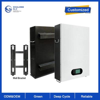 LiFePO4 Bateria de lítio 48V 100AH 200AH 300AH Casa de backup Bateria de íons de lítio Pacotes de bateria personalizados Bateria de armazenamento de energia solar