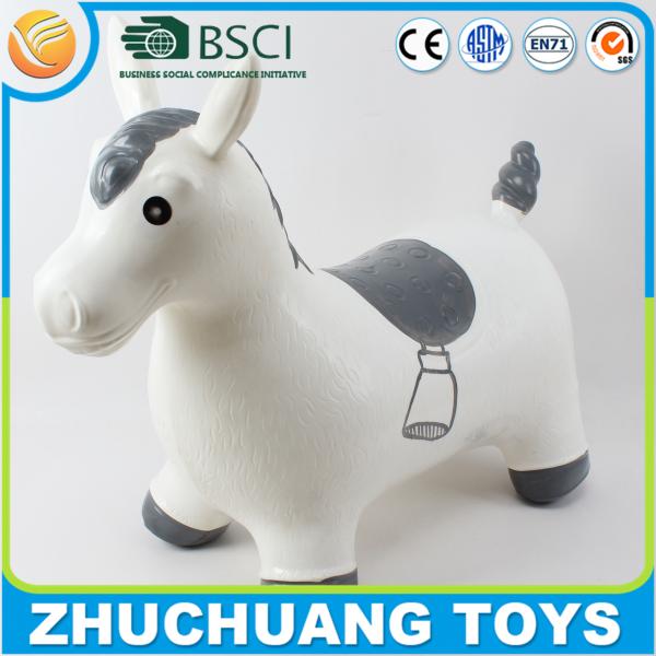big inflatable animal life size plastic horse