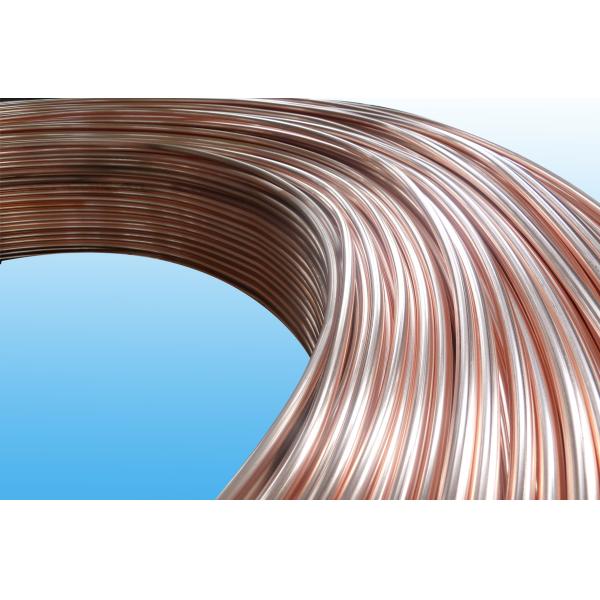 Copper Coated Evaporator Tube 4 * 0.6 mm , Soft And Easy To Bend