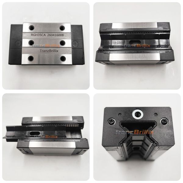 RGH35CA Roller Linear Guide Block for Heavy Load CNC Systems