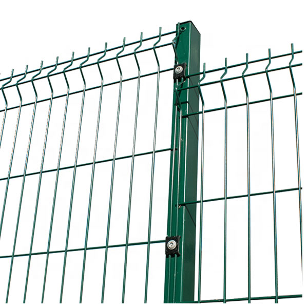 Premium 3D V Bending Fence Panels Weatherproof Anti Climb Perimeter Security Mesh